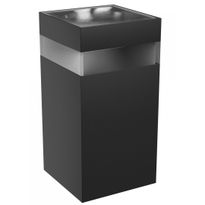 Ulkoseinävalaisin Spectrum Torre Ring 9W CCT IP54 99x78x156mm neliö alas musta