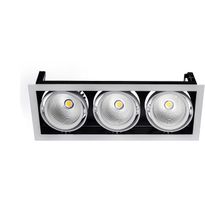 Alasvalo Spectrum Modern Day 3x1LED COB Citizen 40° 188x498x180mm 700mA 3x27W 3000K valkoinen