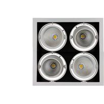 Alasvalo Spectrum Modern Day 4x1LED COB Citizen 40° 348x348x180mm 4x27W 3000K valkoinen