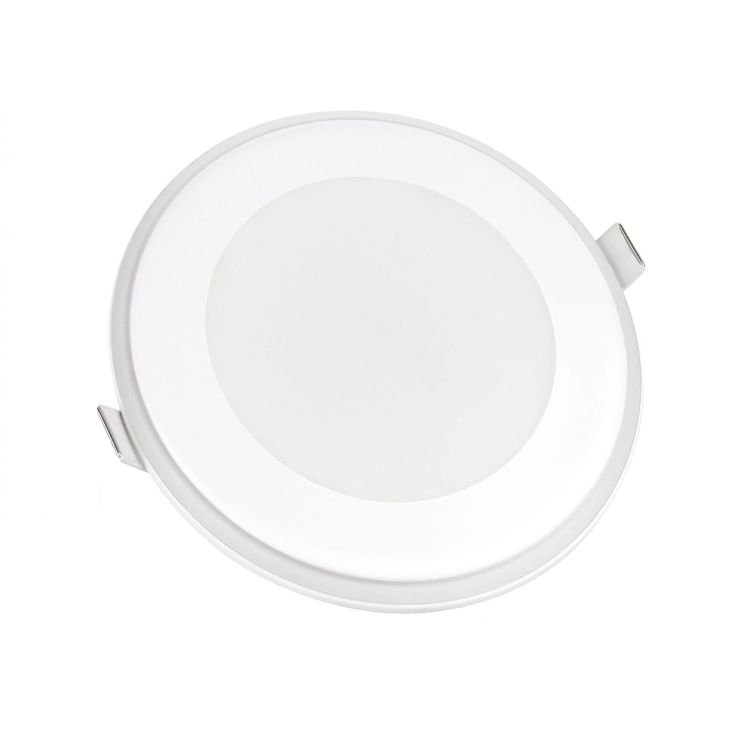Upotettava alasvalo Spectrum Fiale 3 Steps 5.5W Aureola A 3000K IP44 Ø83x40mm valkoinen