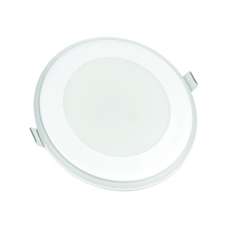 Upotettava alasvalo Spectrum Fiale 3 Steps 12.5W Aureola A IP44 Ø148x37mm valkoinen, eri värilämpötiloja