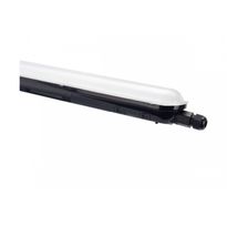 Teollisuusvalaisin Spectrum Limea Gigant tiivistetty 1250x72x70mm 38W 4000K 120° IP65 IK10 musta