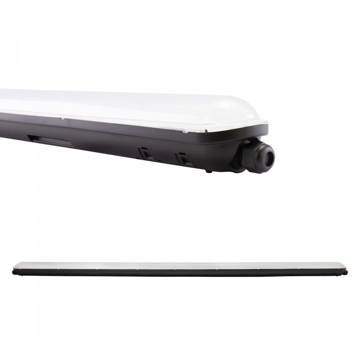 Teollisuusvalaisin Spectrum Limea Gigant Hermetic 1490x72x70mm 75W 4000K 120° IP65 IK10 tiivistetty musta
