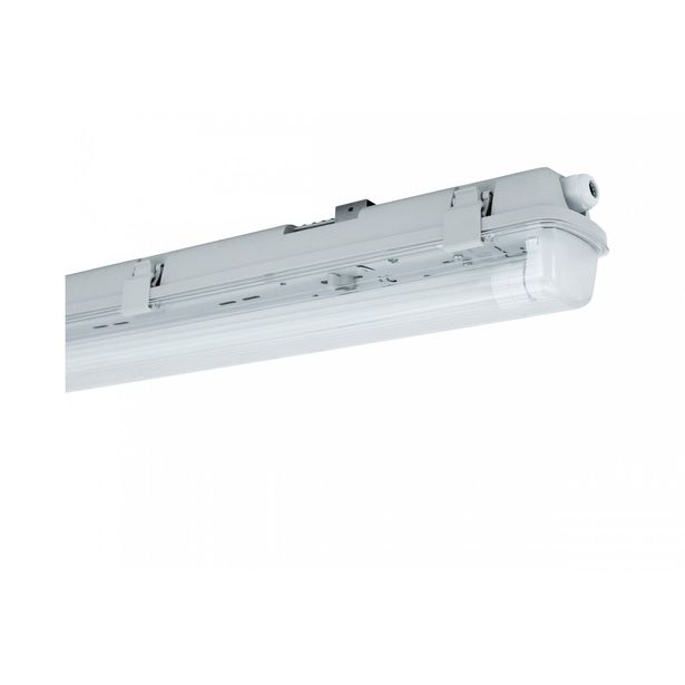 Teollisuusvalaisin Spectrum Limea LED-putki G13 1x120cm IP65 1320x75x90mm tiivistetty harmaa
