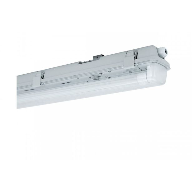 Teollisuusvalaisin Spectrum Limea LED-putki G13 1x150cm IP65 1600x75x90mm tiivistetty harmaa