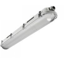 Teollisuusvalaisin Spectrum Limea Gigant Pro Hermetic 600x80x68mm 21W/12W 4000K 120° IP66 IK10 harmaa/valkoinen