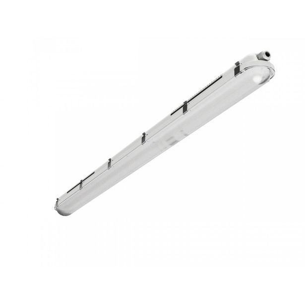 Teollisuusvalaisin Spectrum Limea Gigant Pro Hermetic 1200x80x68mm 40W/33W/26W/20W 120° IP66 IK10 harmaa/valkoinen, eri värilämpötiloja