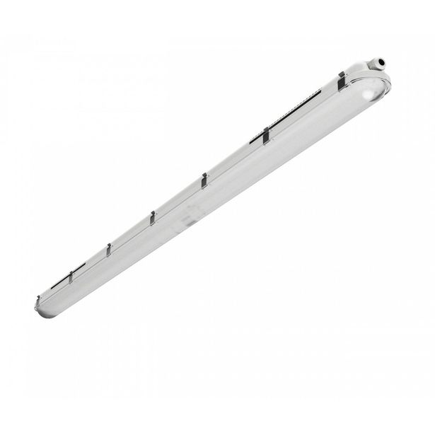 Teollisuusvalaisin Spectrum Limea Gigant Pro Hermetic 1500x80x68mm 85W/68W/54W/40W 120° IP66 IK10 harmaa/valkoinen, eri värilämpötiloja