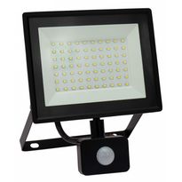 Ulkoseinävalaisin/valonheitin Spectrum Noctis Lux 3 liiketunnistimella 50W IP44 3000K 180x215x53mm musta