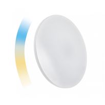 Älyplafondi Spectrum Smart Nymphea Ø488x70mm 36W CCT+DIM WI-FI 2700-6500K valkoinen