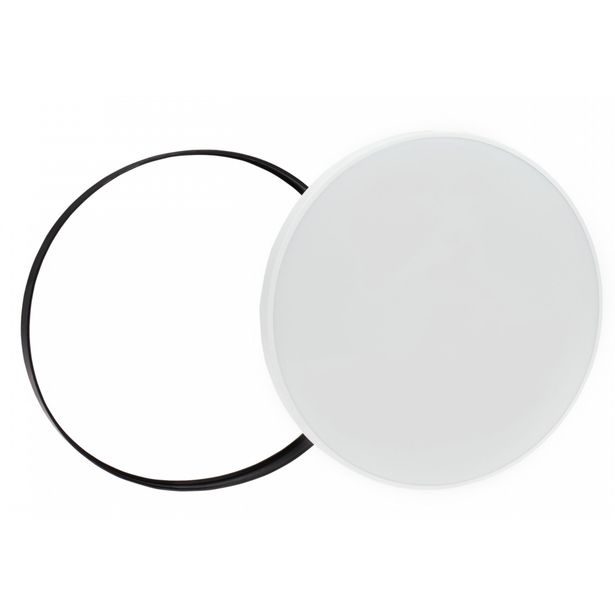 Plafondi Spectrum Nymphea Black & White liiketunnistimella 115° IP54 valkoinen/musta