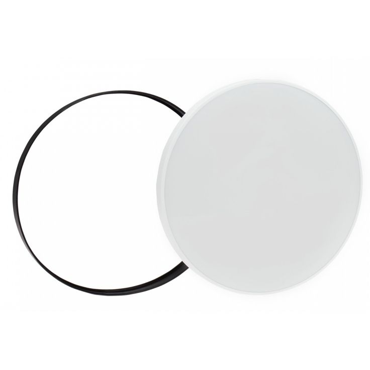 Plafondi Spectrum Nymphea Black & White liiketunnistimella 115° IP54 valkoinen/musta