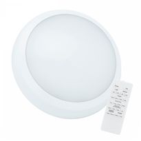 Plafondi Spectrum Nymphea City Pro 2 Ø320mm 18/24W kaukosäädin IP65 CCT 3000/4000/6000K valkoinen
