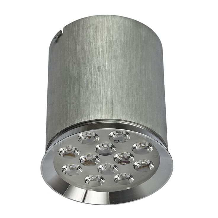Alasvalo Spectrum Chloe 12LED 12W 60° Ø107.5x120mm alumiini, eri värilämpötiloja