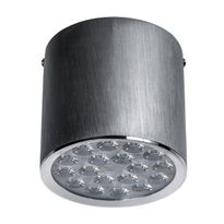Alasvalo Spectrum Chloe 18LED 18W 45° Ø124x125mm alumiini, eri värilämpötiloja