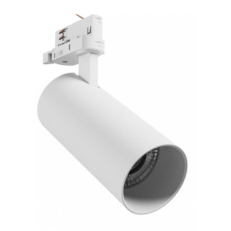 LED-spottivalaisin Spectrum Andromeda Prime NA Raili 3-vaihekiskoon CCT 24W 25° IP20 Ø76x177x228mm valkoinen 76x177x228mm