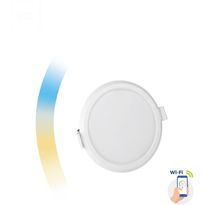 LED-paneeli Spectrum Algine Cct+Dim Wi-Fi Smart pyöreä, upotettava, valkoinen, eri kokoja