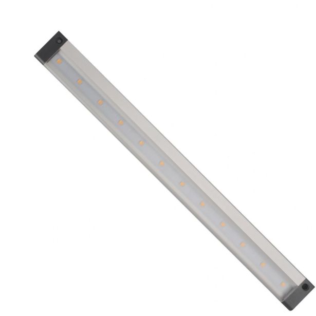Kalustevalaisin Spectrum LED SMD 12V IR-liiketunnistin sivussa hopea mustat päädyt, eri vaihtoehtoja
