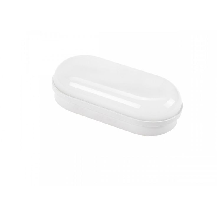 Yleisvalaisin Spectrum Technic soikea 8W IP54 4000K 157x80x46mm valkoinen
