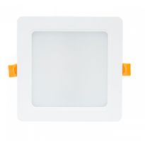 Upotettava alasvalo Spectrum Dure 3 12W 6000K 110° IP54 IK06 neliö integroitu ajuri 145x145x34mm valkoinen
