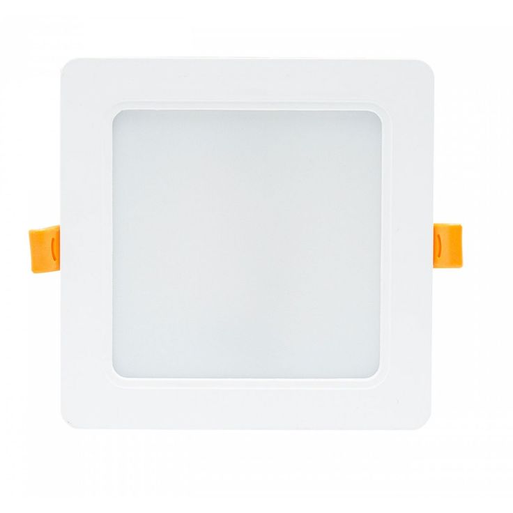 Upotettava alasvalo Spectrum Dure 3 12W 6000K 110° IP54 IK06 neliö integroitu ajuri 145x145x34mm valkoinen