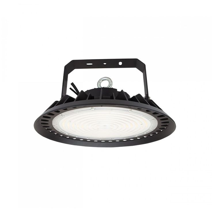 Teollisuusvalaisin Spectrum Plateo 3 High Bay 90° IP65 IK08 4000K ripustettava musta, eri vaihtoehtoja