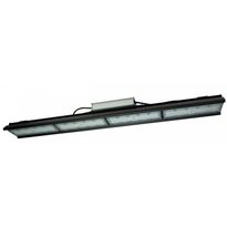 Ripustettava teollisuusvalaisin Spectrum Halls Line 200W 4000K 90° IP66 IK10 990x126x95mm musta