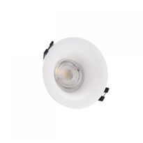 Upotettava alasvalo Spectrum Fiale V Basic GU10 Ø86x41mm valkoinen