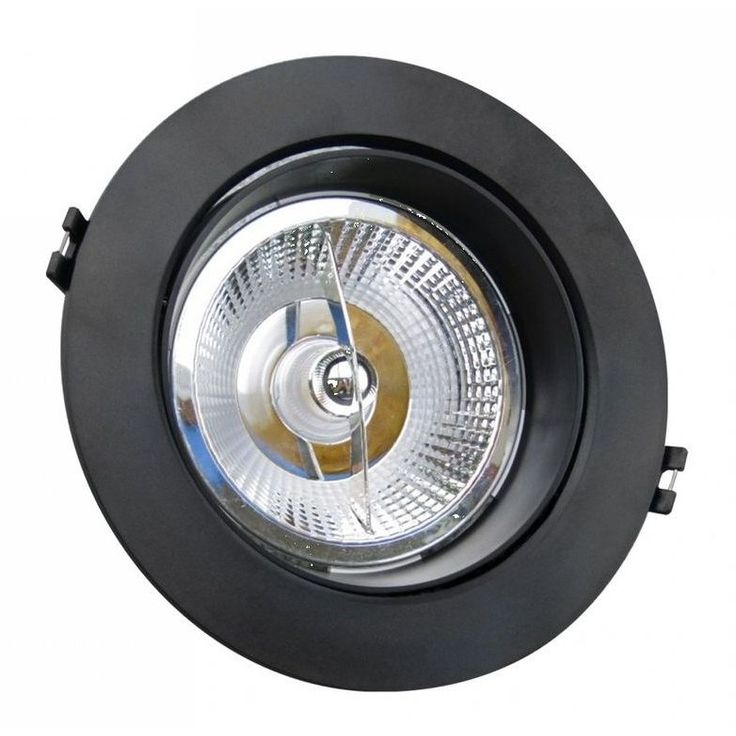 Alasvalo Spectrum Mdd Maxi PC Uno Round AR111 GU10 X 1 IP20 FI165x41mm musta