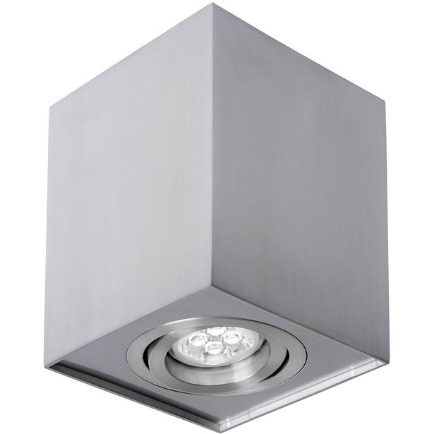 Spottivalaisin Spectrum Chloe GU10 neliö säädettävä 97x97x125mm