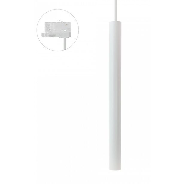 Kiskoriippuvalaisin Spectrum Chloe Slim MR11 3-vaihekiskoon Ø40x500mm