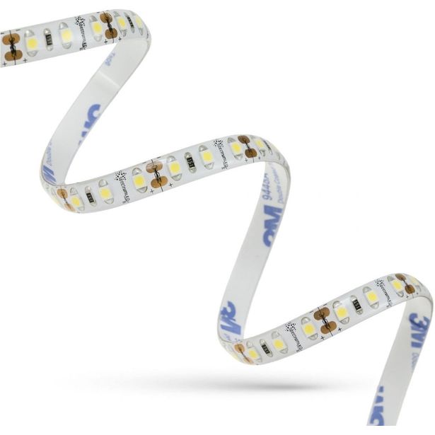 LED-nauha Spectrum 40W 3528 120LED 3000K IP44 silikonilla, 5m
