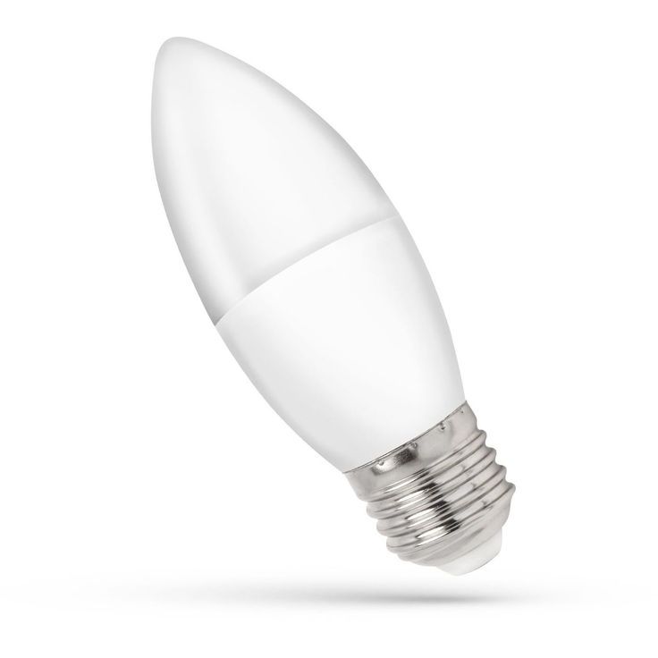 LED-päivänvalolamppu Spectrum E27 kynttilä 4W 230V 6000K