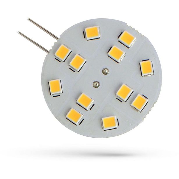 LED-polttimo Spectrum G4 2W 12V 30mm, eri värilämpötiloja