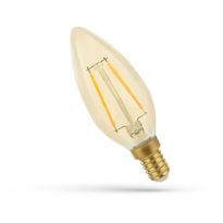 LED-lamppu Spectrum E14 kynttilä 2W 230V 2400K Retroshine