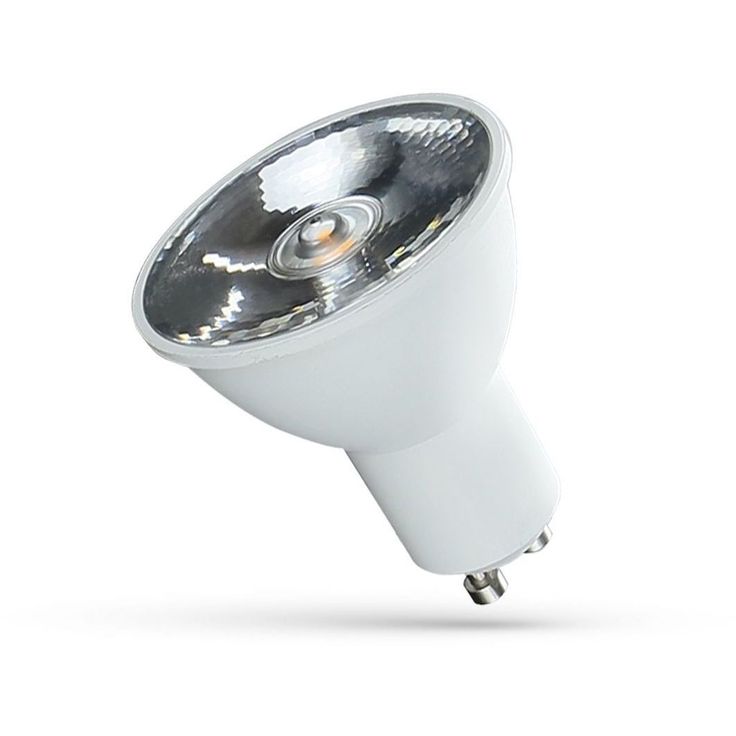LED-lamppu Spectrum GU10 6W 230V SMD 10° linssillä, eri värilämpötiloja