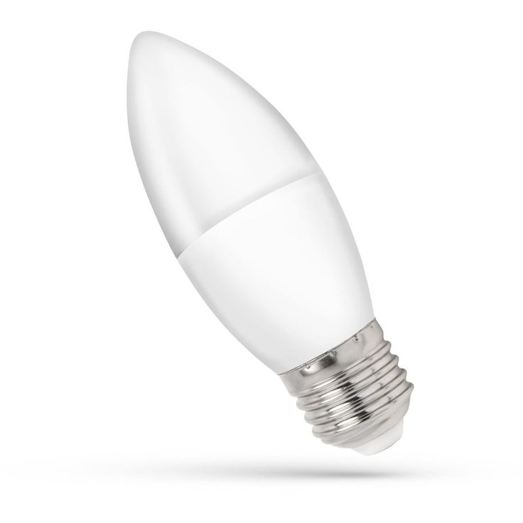 LED-päivänvalolamppu Spectrum E27 kynttilä 8W 230V 6000K