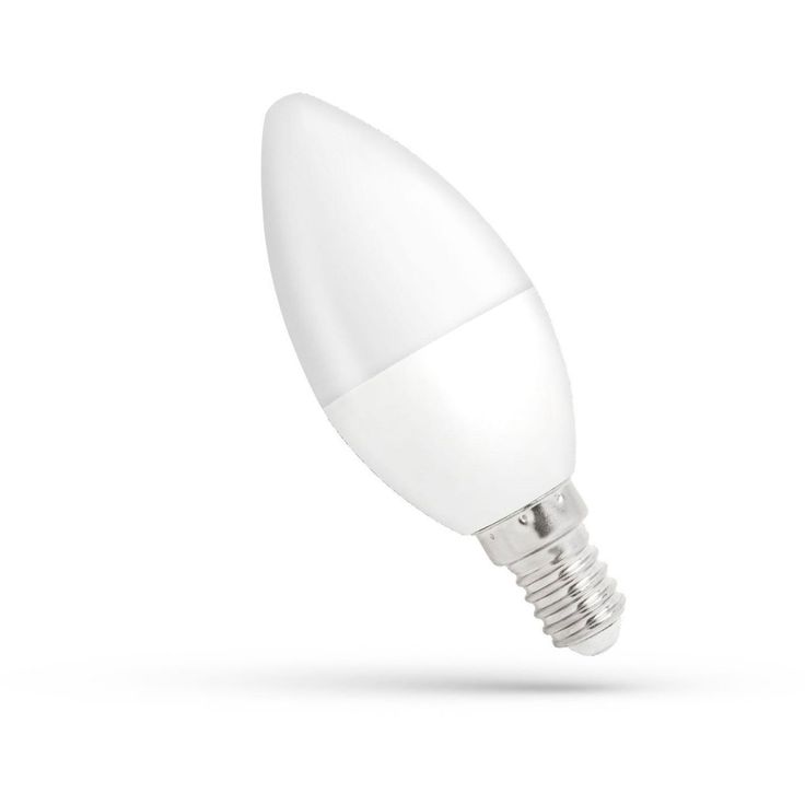 LED-päivänvalolamppu Spectrum E14 kynttilä 6W 230V 6000K himmennettävä