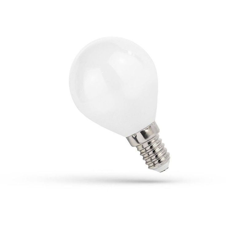 LED-lamppu Spectrum E14 pallo P45 6W 230V matta, eri värilämpötiloja