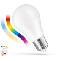 LED-älylamppu Spectrum E27 GLS A60 9W 230V RGBW+CCT+DIM Wi-Fi 3000-6000K