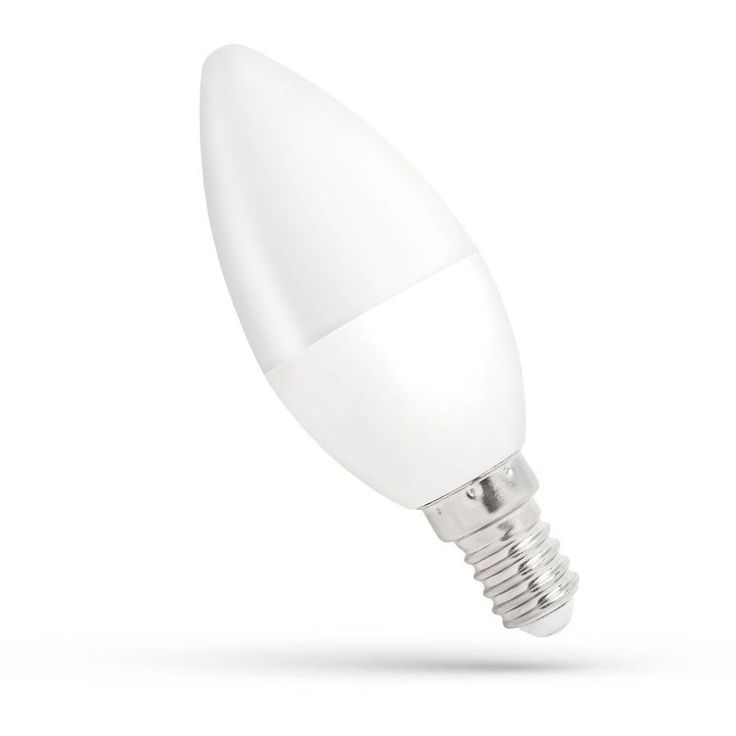 LED-päivänvalolamppu Spectrum E14 kynttilä 1W 230V 6000K