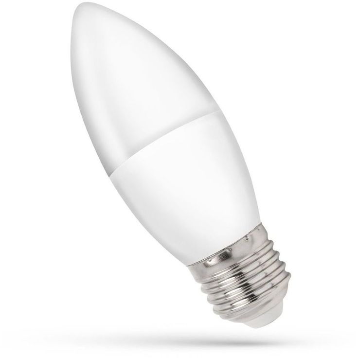 LED-lamppu Spectrum E27 kynttilä C37 1W 230V, eri värilämpötiloja