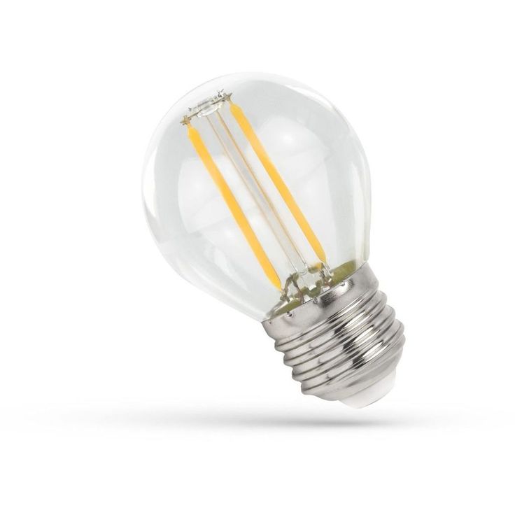 LED-pallolamppu Spectrum E27 1W 230V 2700K kirkas