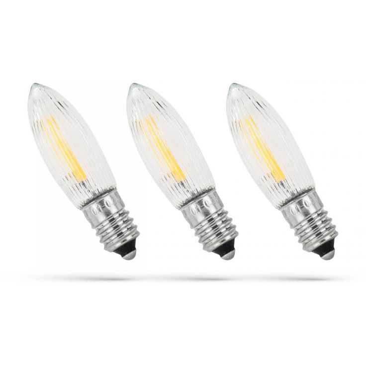 LED-polttimo Spectrum E10 joulukynttilä 10-55V 0.2W 2200K 3kpl/pkt