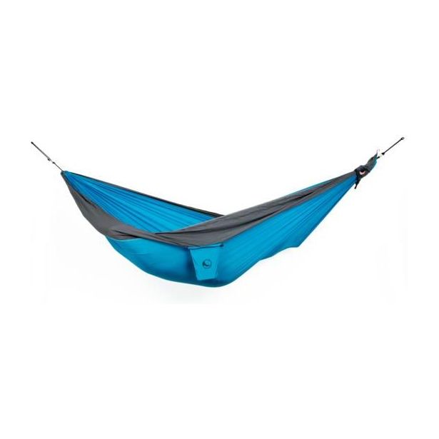 Riippumatto Ticket To The Moon King Size Hammock, turkoosi/harmaa