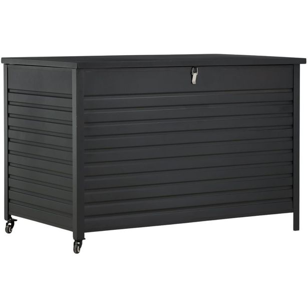 Pehmustelaatikko Venture Home Tiana, 150x90x101cm, musta
