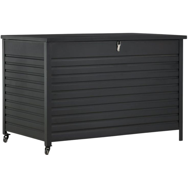 Pehmustelaatikko Venture Home Tiana, 150x90x101cm, musta
