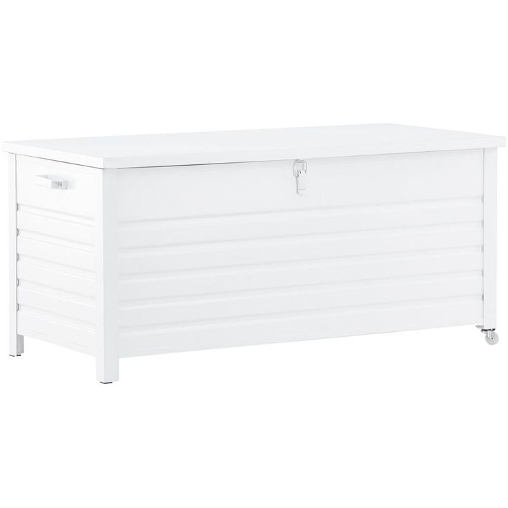 Pehmustelaatikko Venture Home Elsa, 60x60x130cm, valkoinen
