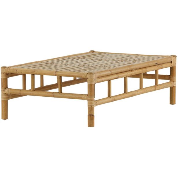 Sohvapöytä Venture Home Cane, 70x120cm, luonnollinen bambu
