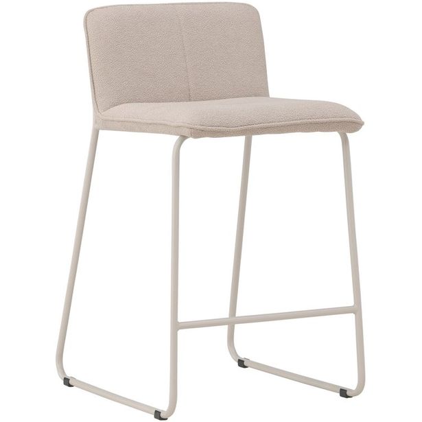 Baarituoli Venture Home Bisbee, beige bouclé